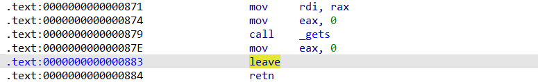 leave指令